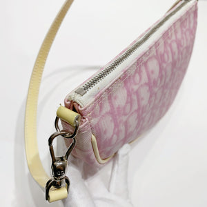 No.4227-Dior Vintage Canvas Saddle Handbag