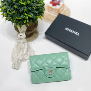 No.001648-1-Chanel Timeless Classic Card Holder (Unused / 未使用品)