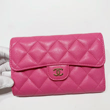 Load image into Gallery viewer, No.001648-2-Chanel Caviar Timeless Classic Flap Wallet (Unused / 未使用品)
