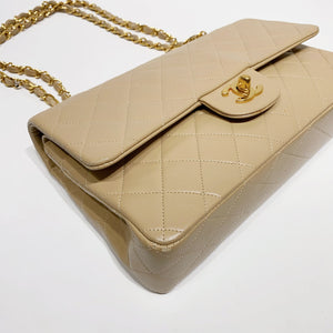 No.3159-Chanel Vintage Lambskin Classic Flap Bag 25cm