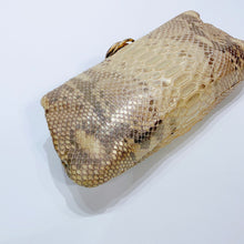 画像をギャラリービューアに読み込む, No.3830-Chanel Python Croisette Exotic Clutch Bag
