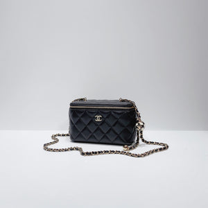 No.3878-Chanel Pearl Crush Vanity With Chain (Unused / 未使用品)