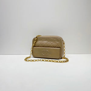 No.001672-1-Chanel Vintage Timeless CC Camera Bag