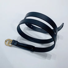 이미지를 갤러리 뷰어에 로드 , No.3982-Gucci Double G Leather Belt (Unused / 未使用品)
