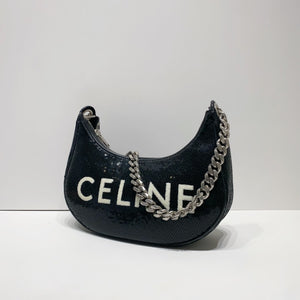 No.4376-Celine Medium Ava Chain Hobo Bag