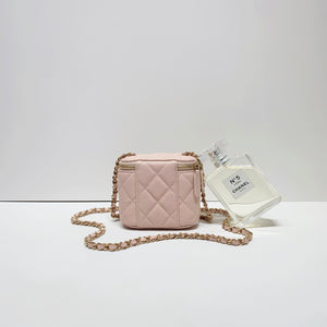 No.001685-Chanel Caviar Mini Vanity With Classic Chain (Unused / 未使用品)