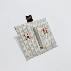 No.4224-Hermes Mini Pop H Earrings (Brand New / 全新貨品)