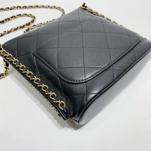 No.4404-Chanel Small Chain Sides Hobo Bag