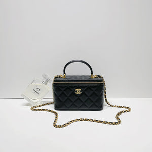 No.001695-2-Chanel Timeless Classic Handle Vanity Case (Brand New / 全新貨品)