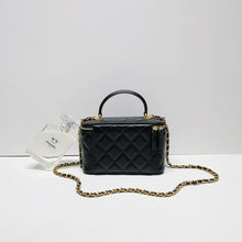 Load image into Gallery viewer, No.001695-2-Chanel Timeless Classic Handle Vanity Case (Brand New / 全新貨品)
