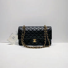 Load image into Gallery viewer, No.4417-Chanel Caviar Medium Timeless Classic Flap Bag 25cm
