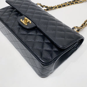 No.4417-Chanel Caviar Medium Timeless Classic Flap Bag 25cm