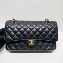 Load image into Gallery viewer, No.4417-Chanel Caviar Medium Timeless Classic Flap Bag 25cm
