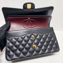 Load image into Gallery viewer, No.4417-Chanel Caviar Medium Timeless Classic Flap Bag 25cm
