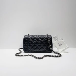 No.3859-Chanel Lambskin Rectangular Classic Flap Mini 20cm