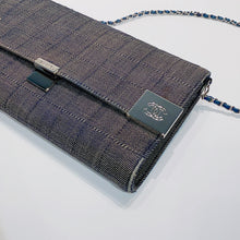 Load image into Gallery viewer, No.3831-Chanel Vintage Denim Clutch With Chain
