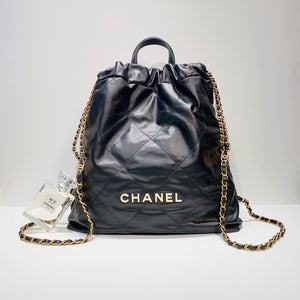 No.3866-Chanel Large 22 Backpack