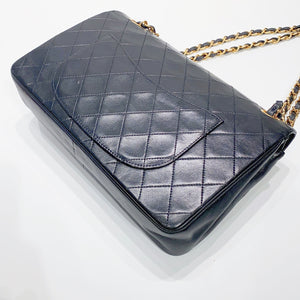 No.3876-Chanel Vintage Lambskin Classic Flap Bag