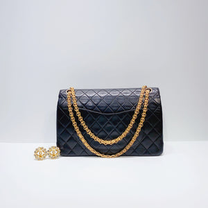 No.2704-Chanel Vintage Lambskin Classic Flap Bag