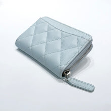 Load image into Gallery viewer, No.3896-Chanel Caviar Timeless Classic Zipped Card Holder
