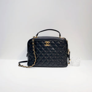 No.3902-Chanel Calfskin CC Vanity Case