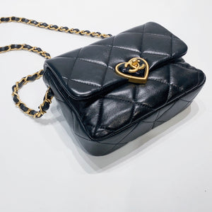 No.001549-1-Chanel Small Coco Love Flap Bag