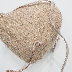 No.3924-Chanel Tweed Back In Town Backpack