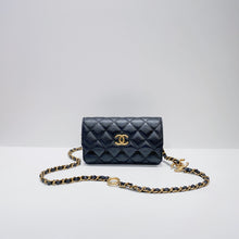 Load image into Gallery viewer, No.3929-Chanel Caviar Fit For You Phone Holder With Chain (Brand New / 全新貨品)
