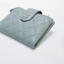 Load image into Gallery viewer, No.4078-Chanel Timeless Classic Zipped Small Wallet
