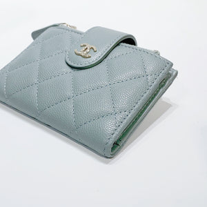 No.4078-Chanel Timeless Classic Zipped Small Wallet