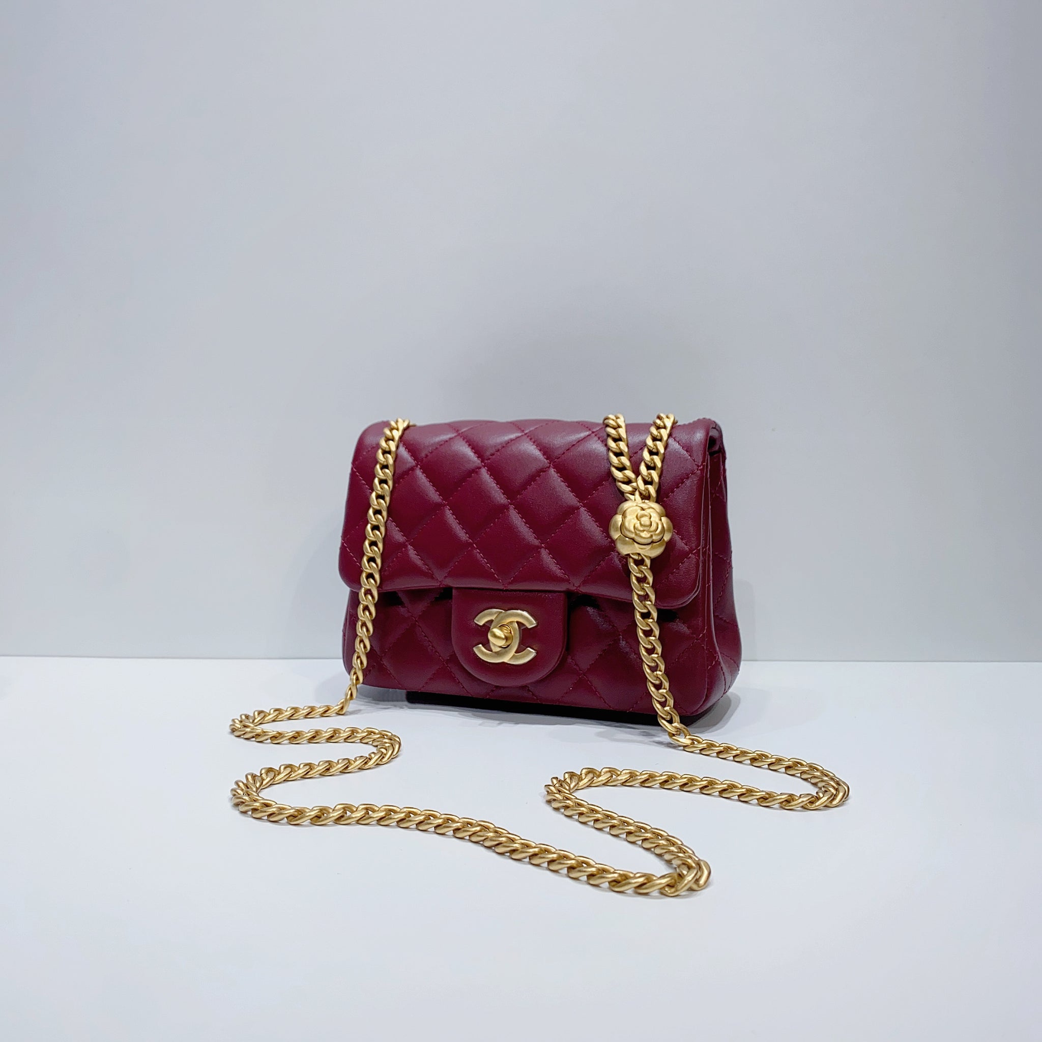 No.3865-Chanel Sweet Camellia Mini Flap Bag (Brand New / 全新