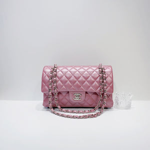 No.3910-Chanel Lambskin Medium Classic Flap Bag 25cm