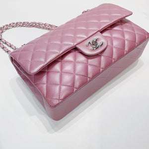 No.3910-Chanel Lambskin Medium Classic Flap Bag 25cm