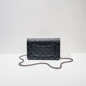 No.3943-Chanel Caviar Timeless Classic Wallet On Chain