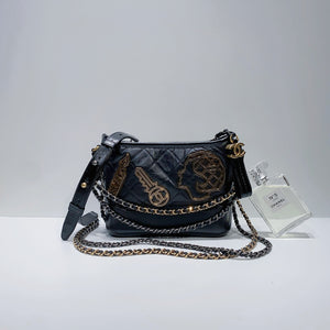 No.3860-Chanel Small Gabrielle Hobo Bag With Charms Limited Edition