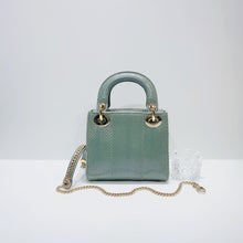 Load image into Gallery viewer, No.001558-3-Dior Python Mini Lady Dior
