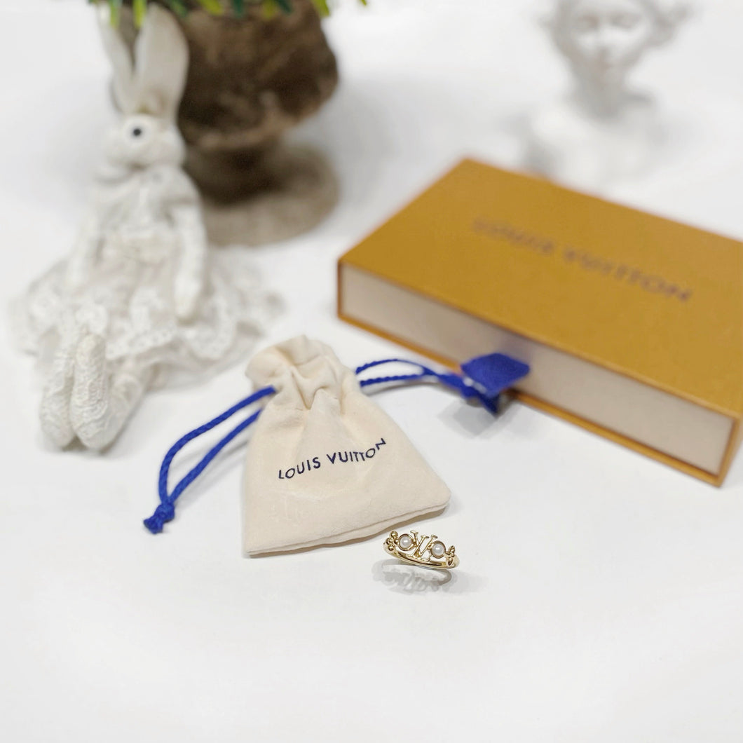 No.4528-Louis Vuitton My LV Pearl Ring M