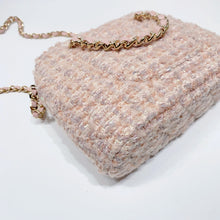 Load image into Gallery viewer, No.4535-Chanel Small Tweed Shiny Coco Bag

