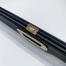 Load image into Gallery viewer, No.4544-Roger Vivier Satin Pilgrim Clutch Bag
