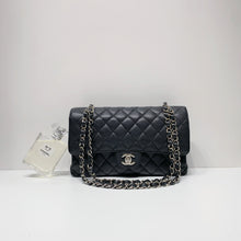 Load image into Gallery viewer, No.001708-1-Chanel Caviar Medium Timeless Classic Flap Bag 25cm
