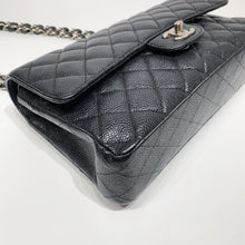 Load image into Gallery viewer, No.001708-1-Chanel Caviar Medium Timeless Classic Flap Bag 25cm
