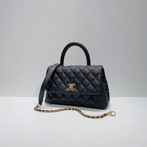 No.3881-Chanel Small Lizard Coco Handle