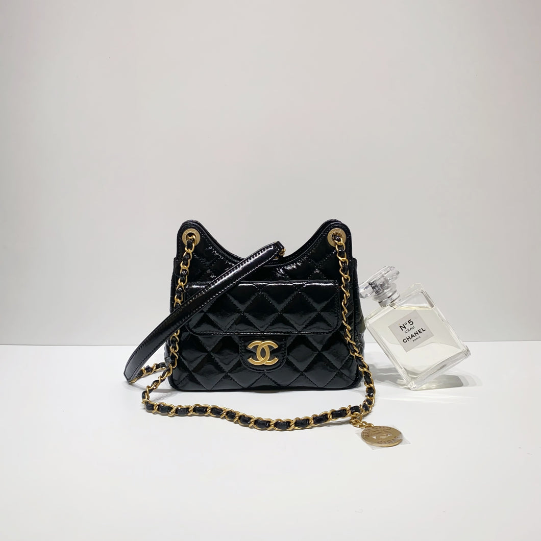 No.001602-2-Chanel Small Wavy CC Hobo Bag (Brand New / 全新貨品)
