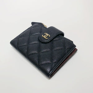 No.3994-Chanel Timeless Classic Zipped Small Wallet