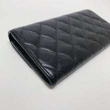 Load image into Gallery viewer, No.3952-Chanel Caviar Timeless Classic Flap Long Wallet
