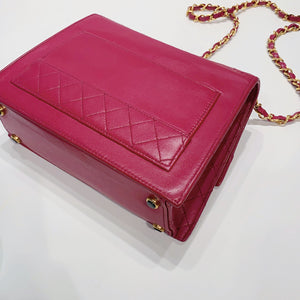 No.3231-Chanel Vintage Lambskin Flap Bag
