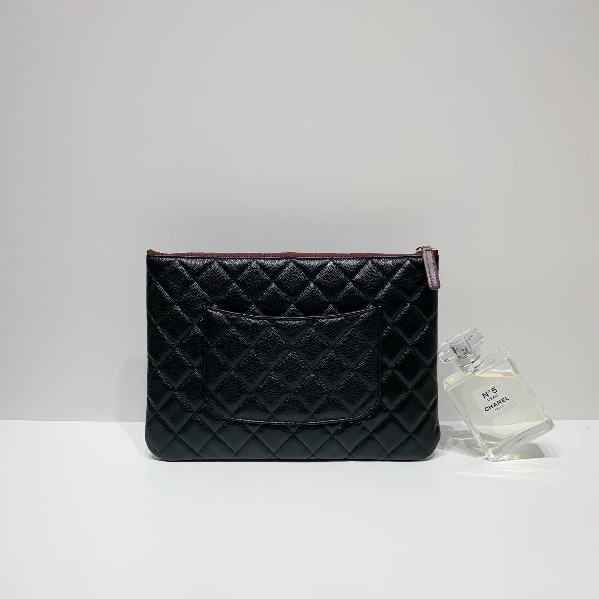 No.4001-Chanel Medium Timeless Classic O Case Clutch (Unused / 未