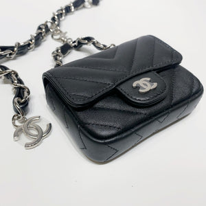 No.4000-Chanel Timeless Classic Chevron Belt Bag (Unused / 未使用品)