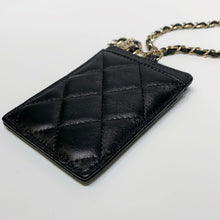 Load image into Gallery viewer, No.3999-Chanel Coco Eyelet Card Holder With Chain (Unused / 未使用品)
