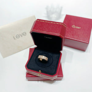 No.4019-Cartier Love Ring Diamond-Paved